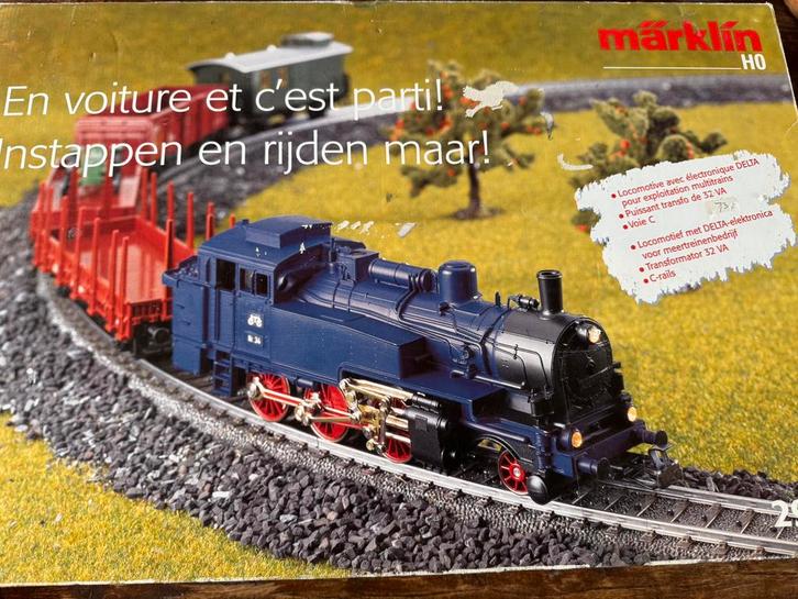 Märklin H0 startset 29177. Ideaal als Sint- of Kerstcadeau, Hobby en Vrije tijd, Modeltreinen | N-Spoor, Zo goed als nieuw, Locomotief