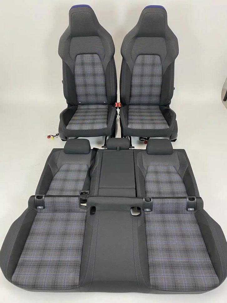 Interieur VW Golf 8 GTE Stof/Alcantara Blauw/Zwart/Grijs, Auto-onderdelen, Overige Auto-onderdelen, Gebruikt, Ophalen of Verzenden