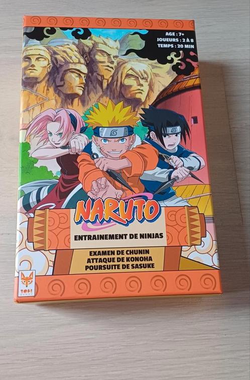 Naruto-bordspel, de training van de 3 ninja's, Hobby en Vrije tijd, Gezelschapsspellen | Bordspellen, Nieuw, Ophalen of Verzenden