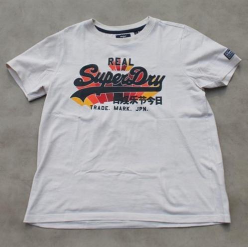 Ecru T-shirt van Superdry – Maat 38, Kleding | Dames, T-shirts, Zo goed als nieuw, Maat 38/40 (M), Overige kleuren, Korte mouw