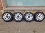 Originele Volkswagen Golf velgen met banden (4x100 ET45), Auto-onderdelen, Banden en Velgen, Ophalen, 14 inch, Gebruikt, Banden en Velgen
