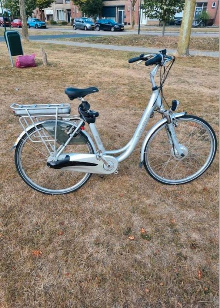 Elektrische – comfortabele e-bike met accu en lage instap, Fietsen en Brommers, Elektrische fietsen, Ophalen of Verzenden
