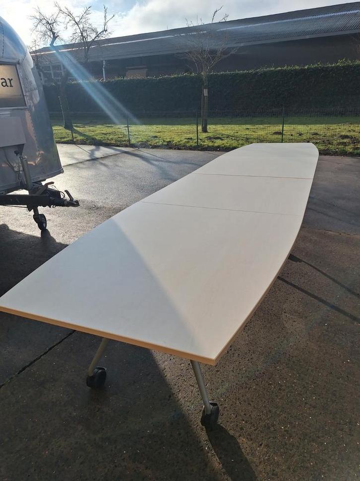 Grote  opvouwbare vergadertafel, Huis en Inrichting, Bureaus, Ophalen