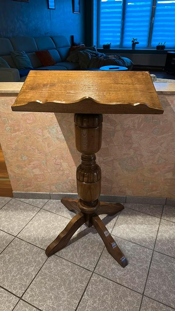 Massief eiken pepieter / spreekgestoelte, Huis en Inrichting, Tafels | Statafels, Zo goed als nieuw, Ophalen