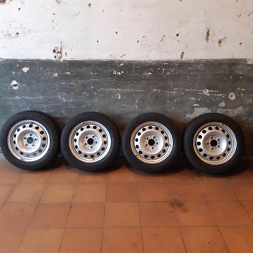 Jantes Mini 5x120 + pneus hiver Bidgestone 195/60 R16 TPMS beschikbaar voor biedingen
