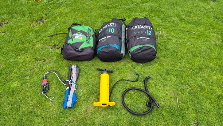 Ozone kiteset, Watersport en Boten, Kitesurfen, Zo goed als nieuw, Kitesurf-set, Ophalen