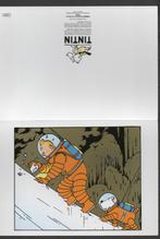 Grande carte double   Tintin - On a marché sur la lune, Ophalen of Verzenden