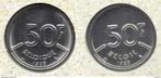 UIT MUNTENSET * 50 frank 1989-90-91-92 fr+vl * UNC, Verzenden