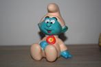 Peyo , Baby Smurf , Piepfiguur , 1991 , 11 cm hoog, Verzamelen, Smurfen, Gebruikt, Ophalen of Verzenden, Poppetje, Figuurtje of Knuffel
