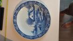 Groot bord in Delfts blauw, Antiek en Kunst, Antiek | Wandborden en Tegels, Ophalen