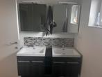 Badkamermeubel grijs/antraciet, Huis en Inrichting, Ophalen, Gebruikt, Overige typen