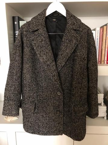 Maje Paris vest / jas / blazer in wol 