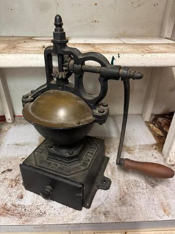 Antique French coffee grinder Mutzig Framont nr 2, Enlèvement