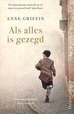 Te Koop Boek ALS ALLES IS GEZEGD Anne Griffin, Anne Griffin, Comme neuf, Europe autre, Envoi