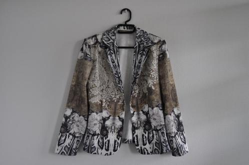 gekleurde blazer, Kleding | Dames, Jasjes, Kostuums en Pakken, Gedragen, Jasje, Maat 42/44 (L), Overige kleuren, Ophalen of Verzenden