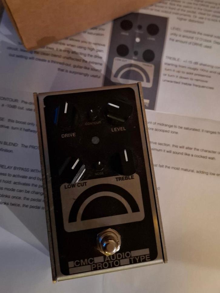 CMC prototype MKII, Muziek en Instrumenten, Effecten, Nieuw, Distortion, Overdrive of Fuzz, Overige typen, Equalizer, Ophalen of Verzenden