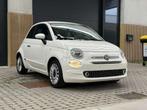 Fiat 500 1.2i Lounge/Auto /Garantie /Carplay/ Clim/Led, Auto's, 4 zetels, Stof, 4 cilinders, Wit