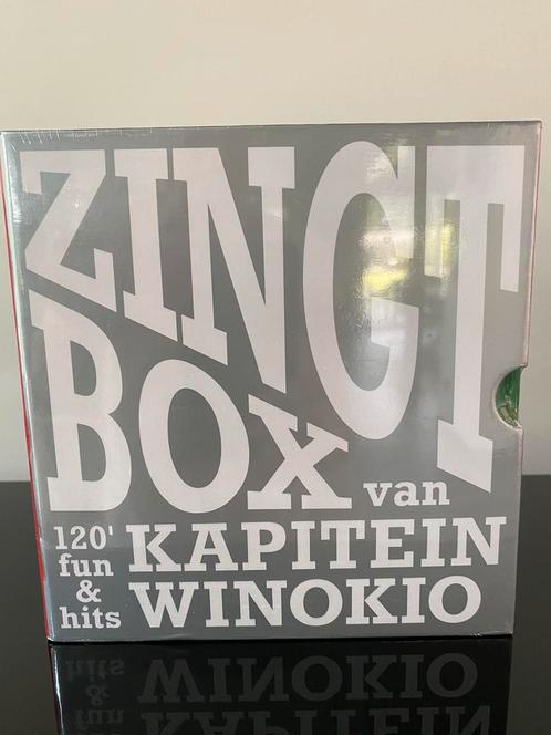 Zingt Box van Kapitein Winokio, Cd's en Dvd's, Cd's | Kinderen en Jeugd, Nieuw in verpakking, Muziek, Boxset, Ophalen