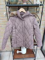 #Jas#gewatteerd# kap met rits#Sarandi#S#licht brons#, Kleding | Dames, Ophalen, Beige, Sarandi, Zo goed als nieuw