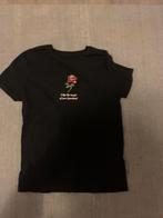 T-shirt, Kleding | Dames, Maat 34 (XS) of kleiner, Ophalen of Verzenden, Zo goed als nieuw, Zwart