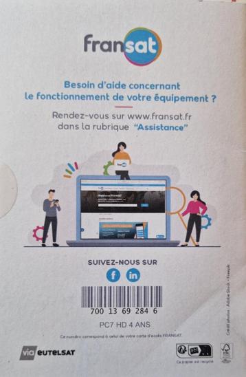 carte fransat, Enlèvement ou Envoi, Neuf, Décodeur