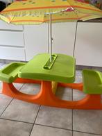 Picknicktafel met parasol, Tuin en Terras, Gebruikt, Ophalen