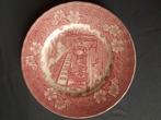 Royal Tudor Ware Coaching Taverns 1828 Bord, Ophalen of Verzenden