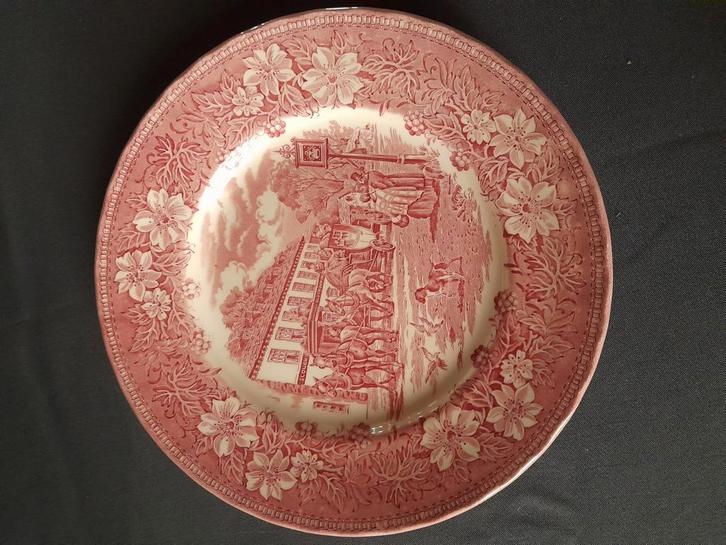 Royal Tudor Ware Coaching Taverns 1828 Bord, Antiek en Kunst, Antiek | Wandborden en Tegels, Ophalen of Verzenden