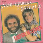45T: Arie Ribbens & Nathalie: Liefde is leven  Telstar, Autres formats, Utilisé, Enlèvement ou Envoi