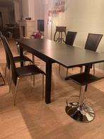 Uitschafbare eettafel Ikea, Huis en Inrichting, Tafels | Eettafels, Ophalen, Zo goed als nieuw