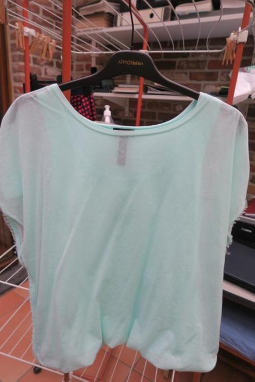 Blouse nieuw + vast topje licht groen MarcCain mt 5 (42), Kleding | Dames, Blouses en Tunieken, Nieuw, Maat 42/44 (L), Groen, Ophalen of Verzenden