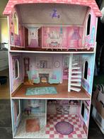 Kidcraft poppenhuis + accessoires, Ophalen, Zo goed als nieuw, Poppenhuis
