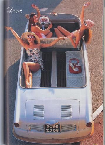 Fiat 600 Nautiche Boano wagen microcar kleinwagen lijm beschikbaar voor biedingen