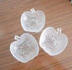 Retro set glazen appelschalen (7 stuks), Ophalen