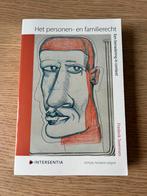Het personen- en familierecht, Boeken, Ophalen of Verzenden, Nieuw, Intersentia