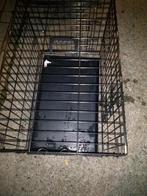 hondenhok- zwart, Ophalen, Minder dan 65 cm, Zo goed als nieuw, Minder dan 75 cm
