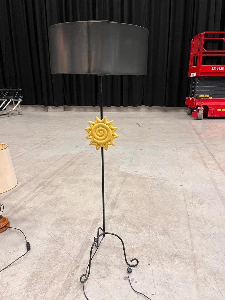 Staande lamp, Huis en Inrichting, Lampen | Vloerlampen, Gebruikt, 150 tot 200 cm, Kunststof, Metaal, Ophalen