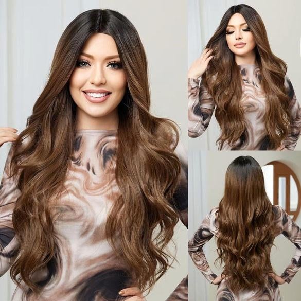 Swiss lace pruik lang haar zonder pony model Lotte, Verzenden, Nieuw