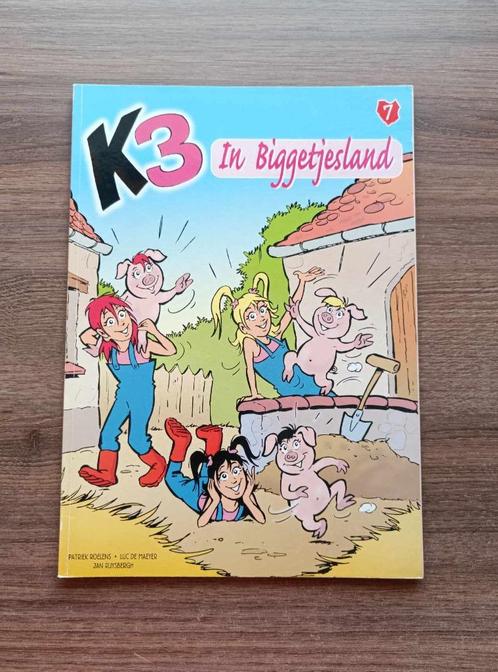 Strip - K3 - In biggetjesland - De 3 biggetjes - OG - €5, Boeken, Stripverhalen, Gelezen, Eén stripboek, Ophalen