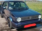 Golf 1 Karmann mooie uitbreding 1992 verlaagd met attest, Autos, Achat, 2 portes, Particulier, Tissu