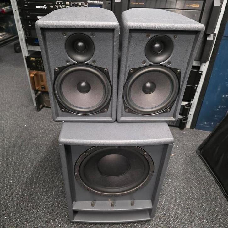 HK LUCAS  XT  actieve sub + tops, Audio, Tv en Foto, Luidsprekerboxen, Gebruikt, Ophalen
