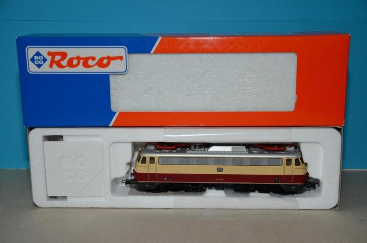 Rocco Electrische lok. BR112 ref: 43792 TOP+Doos, Hobby en Vrije tijd, Modeltreinen | H0, Zo goed als nieuw, Locomotief, Gelijkstroom