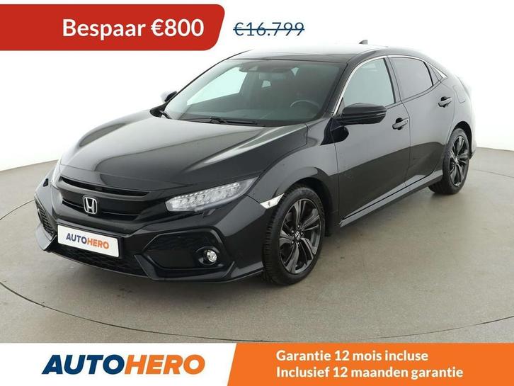 Honda Civic 1.0 VTEC Executive (bj 2021), Auto's, Honda, Te koop, Civic, ABS, Achteruitrijcamera, Adaptive Cruise Control, Airbags