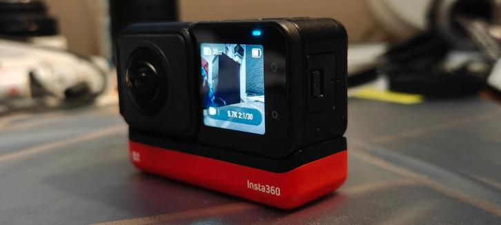 Insta360 ONE RS, TV, Hi-fi & Vidéo, Caméras action, Comme neuf, Autres marques, Enlèvement ou Envoi