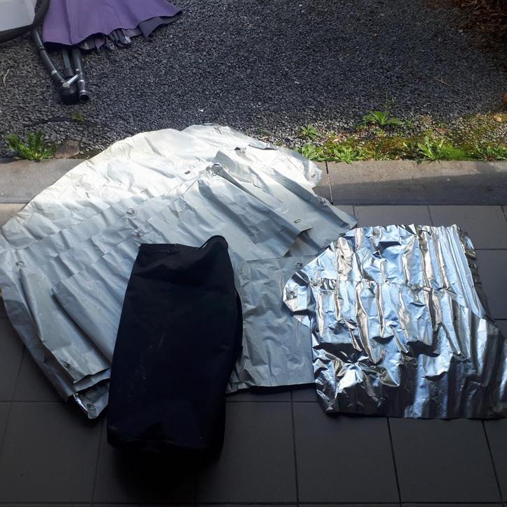 Zonneweerende schermen VW Westfalia T2, Caravans en Kamperen, Mobilhome-accessoires, Gebruikt, Ophalen of Verzenden