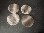 nieuw 4 tapijtjes diameter 35 cm, Ophalen of Verzenden, Nieuw