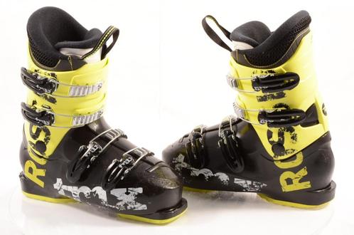 chaussures de ski pour enfants ROSSIGNOL TMX M4 Black/yell 3, Sports & Fitness, Ski & Ski de fond, Utilisé, Chaussures, Rossignol