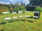 tuinstoelen, Ophalen, Gebruikt, Hout, Inklapbaar