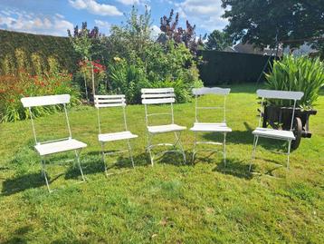 chaises de jardin, Enlèvement, Utilisé, Bois, Pliant