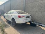maserati ghibli schade wagen, Auto's, Euro 5, Zwart, Overige brandstoffen, Wit